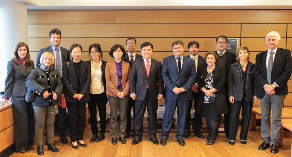 Delegazione repubblica di Corea 