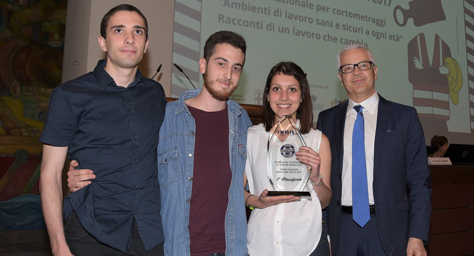 Antonio Traficante, direttore regionale Lombardia Inail premia i vincitori