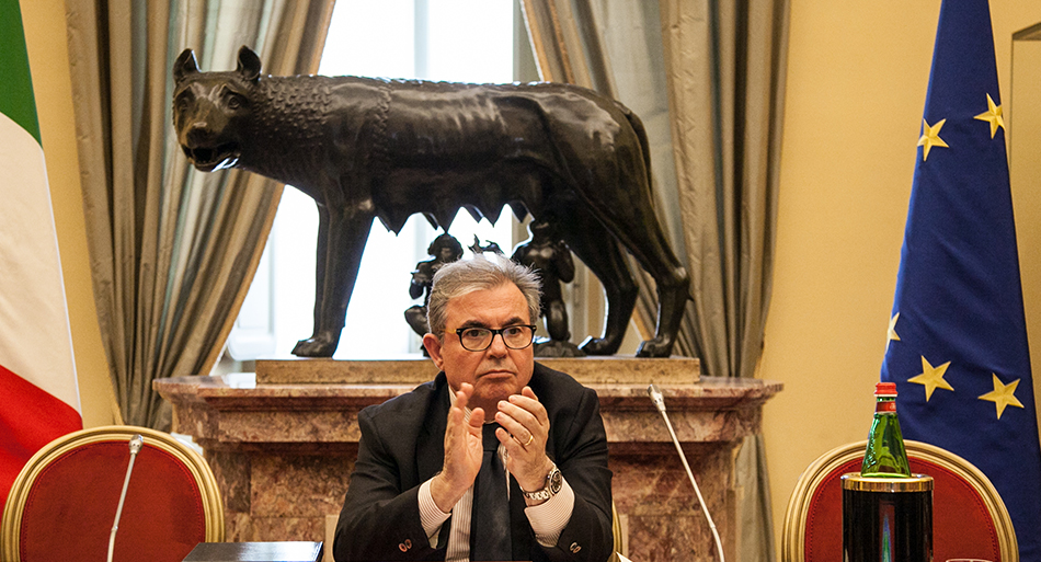 Luca Bonello - Presidente Associazione nazionale vigili del fuoco volontari