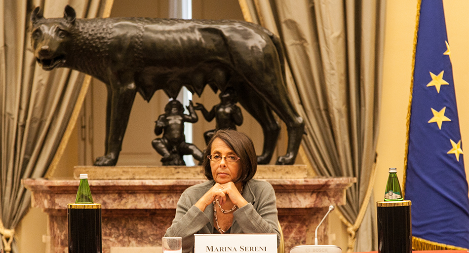 On. Marina Sereni - Vicepresidente della Camera dei deputati