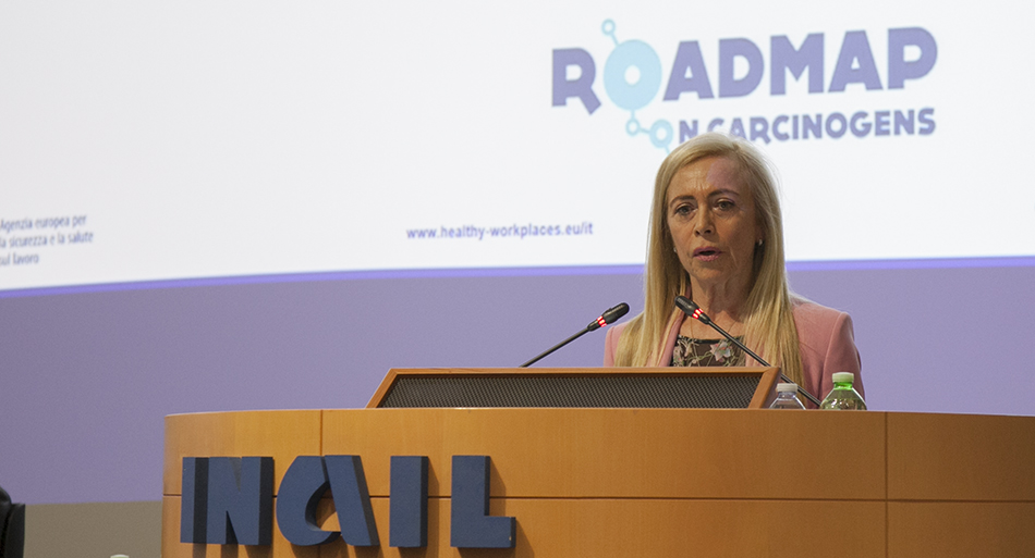 Ester Rotoli - Direttore centrale prevenzione Inail - Manager Focal Point Italia Eu-osha