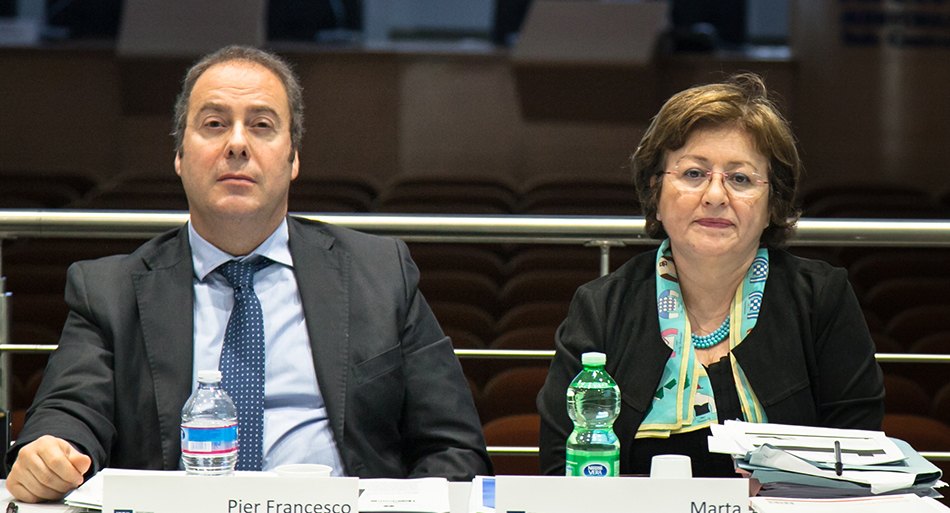 Pier Francesco Benvenuto – Direttore ufficio coordinamento gestionale e supporto alle attività di ricerca corrente e finalizzata Inail / Marta Clemente - Sovrintendenza medica generale Inail