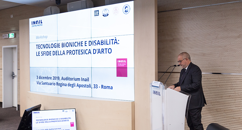 Giorgio Soluri - Direttore centrale assistenza protesica e riabilitazione Inail