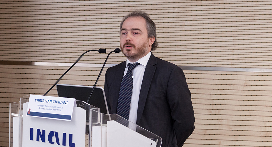 Christian Cipriani - Direttore Istituto di Biorobotica, Scuola Superiore Sant’Anna