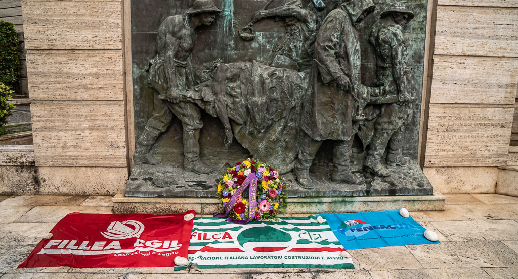 Commemorazione vittime sul lavoro