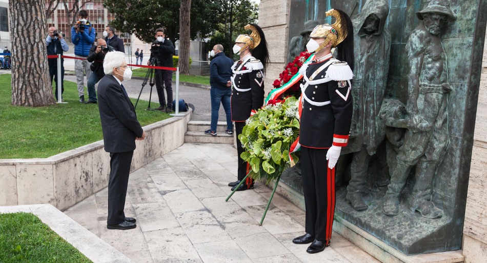 Cerimonia primo maggio 2021