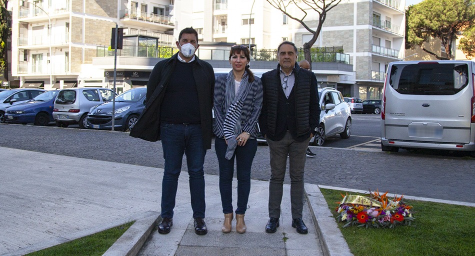 Rappresentanti delle segreterie nazionali di Fillea, Filca e Feneal