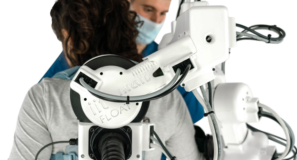 Float, l’esoscheletro per braccia del Rehab Technologies IIT-Inail Lab