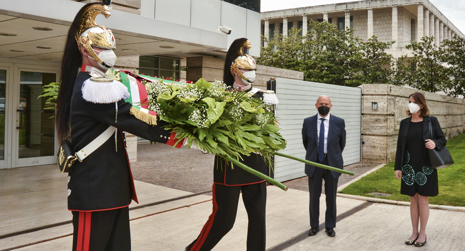 Cerimonia primo maggio 2022