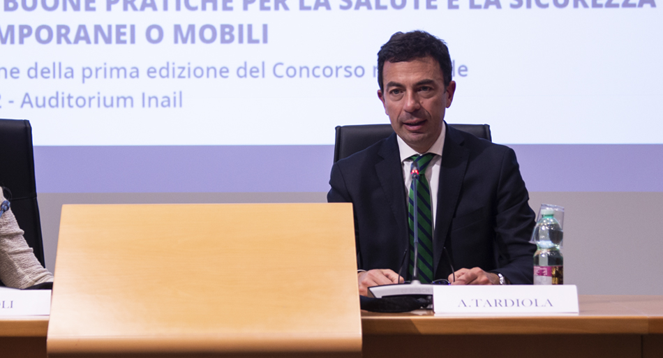 Andrea Tardiola - Direttore generale Inail
