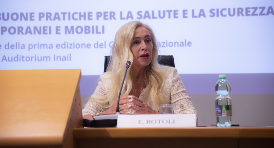 Ester Rotoli – Direttore centrale prevenzione Inail