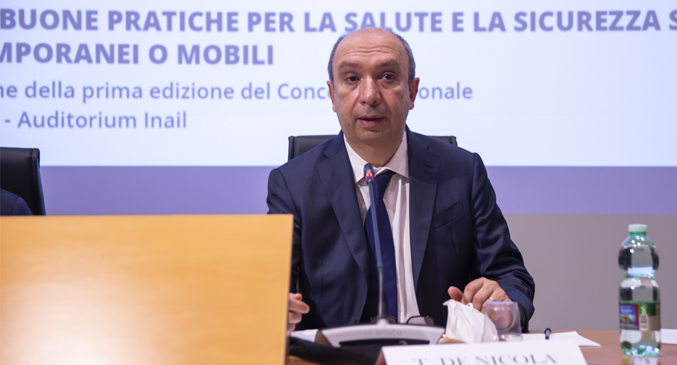 Tommaso De Nicola – Dirigente vicario Direzione centrale prevenzione Inail