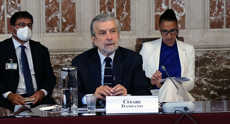 Cesare Damiano, componente Cda Inail
