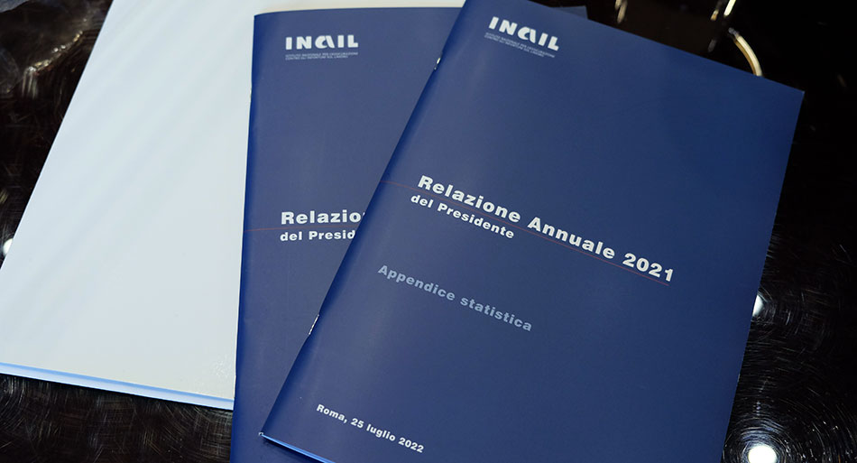 Relazione annuale Inail 2021