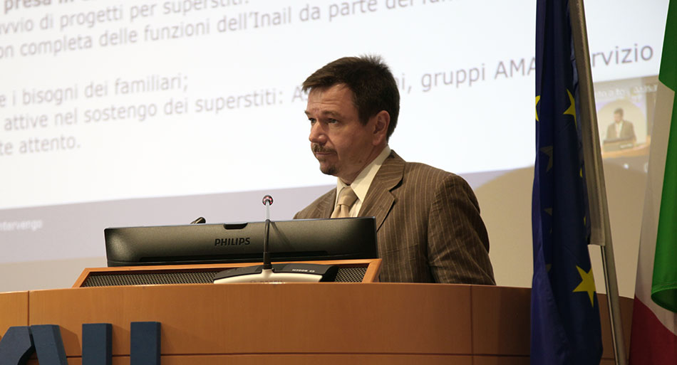 Tobias Voltan, funzionario amministrativo e socio-educativo Inail