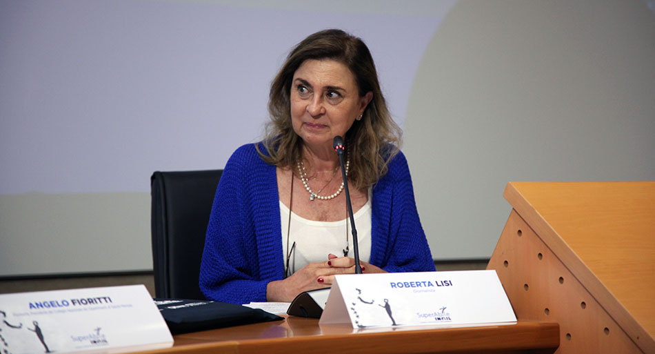 Roberta Lisi, giornalista di “Collettiva”, piattaforma web CGIL sui temi del lavoro