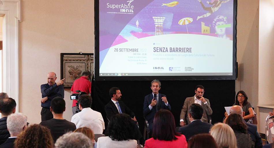 Evento SuperAbile “Senza barriere”- Fruibilità e accessibilità dei Luoghi della Cultura e del Turismo come valore sociale