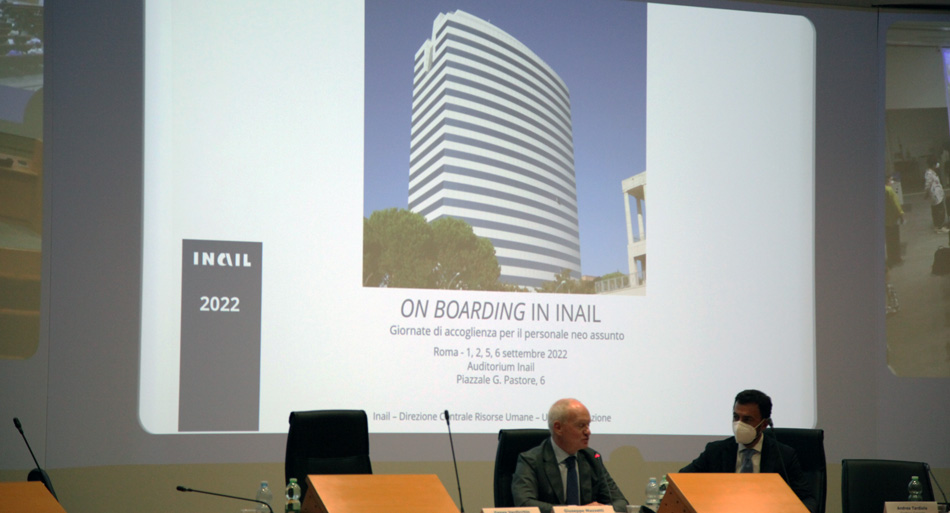 On boarding neo assunti Inail - giornate di accoglienza