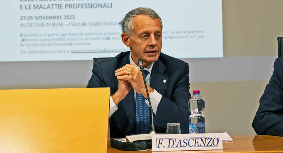 Fabrizio D'Ascenzo - commissario straordinario Inail