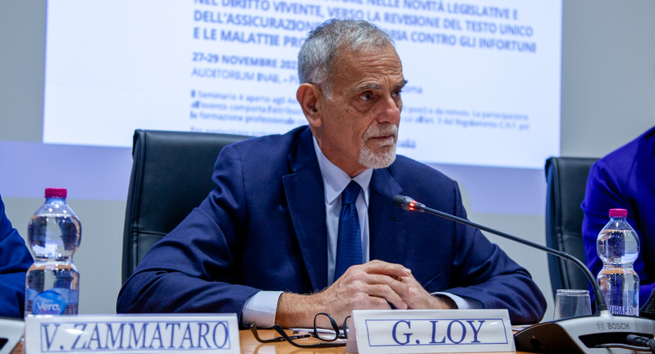 Guglielmo Loy - presidente Civ Inail