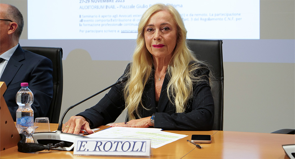 Ester Rotoli - direttore centrale Prevenzione Inail