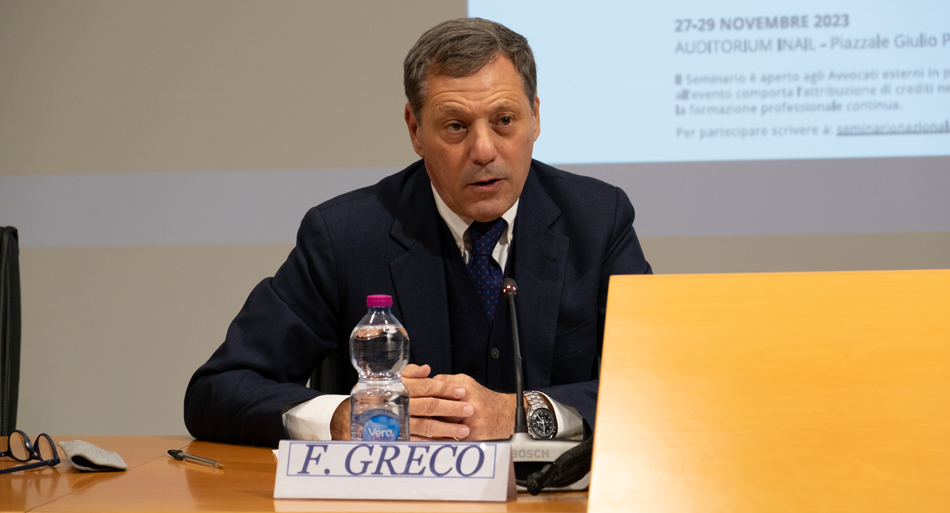 Francesco Greco - presidente Consiglio Nazionale Forense