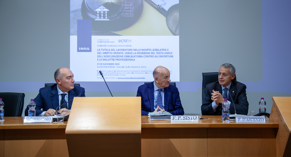 Seminario nazionale avvocati Inail