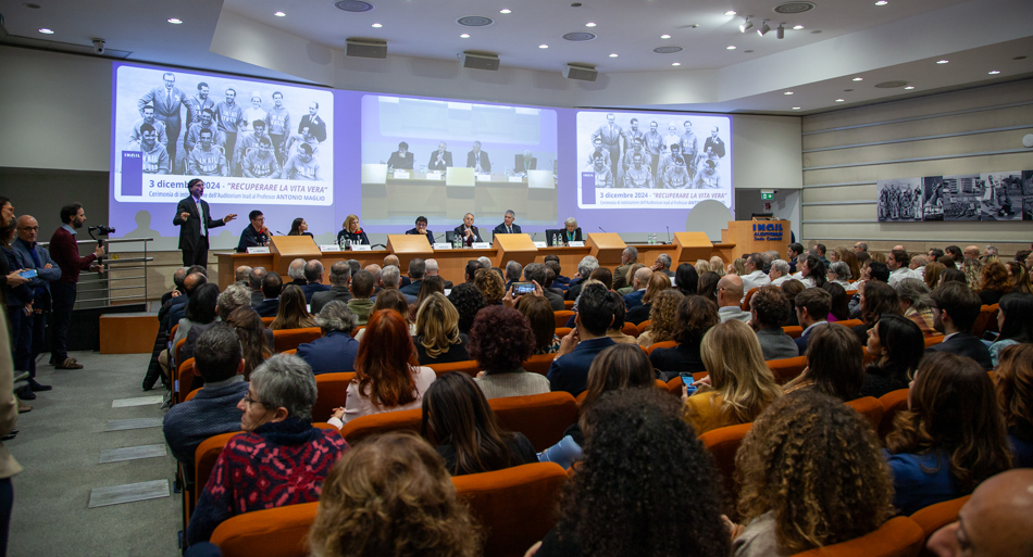Cerimonia di intitolazione dell’Auditorium della sede centrale Inail al professor Antonio Maglio