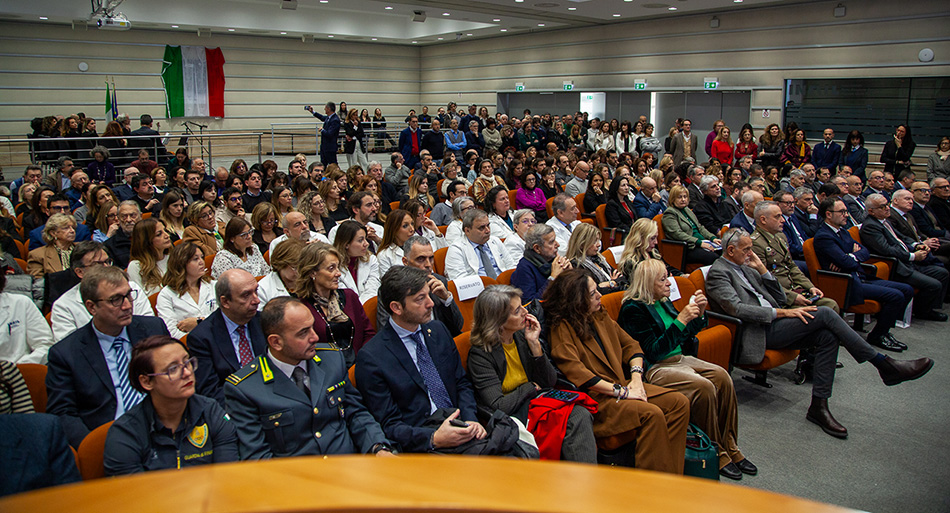 Cerimonia di intitolazione dell’Auditorium della sede centrale Inail al professor Antonio Maglio