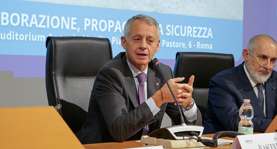 Fabrizio D'Ascenzo - presidente Inail
