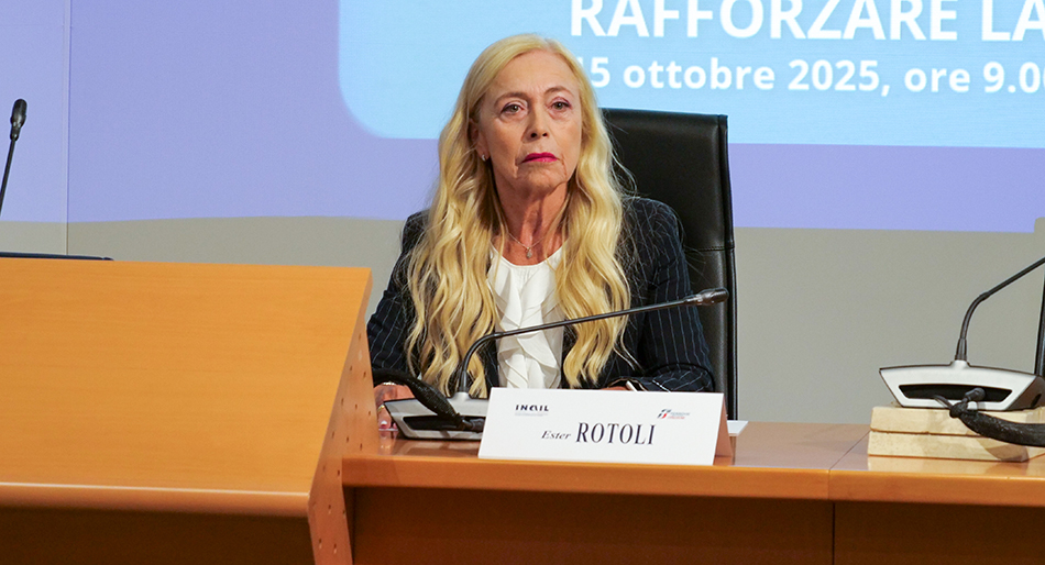Ester Rotoli - direttore centrale prevenzione Inail