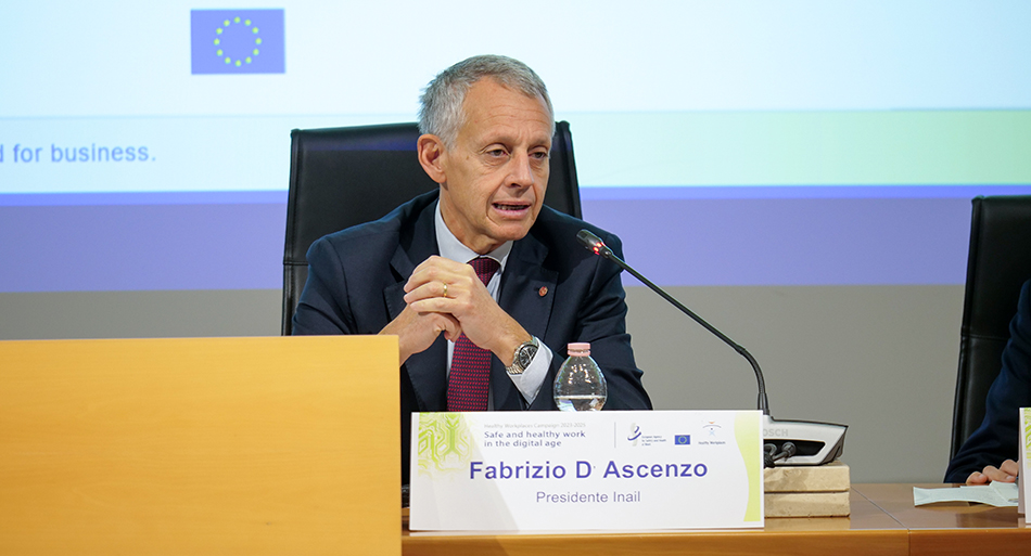 Fabrizio D'Ascenzo -presidente Inail