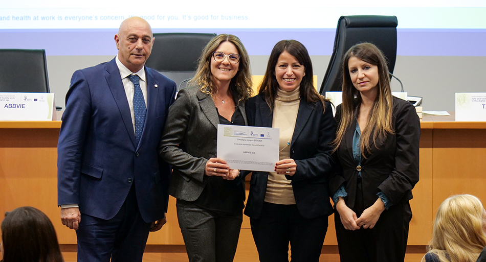 Abbvie tra le aziende premiate