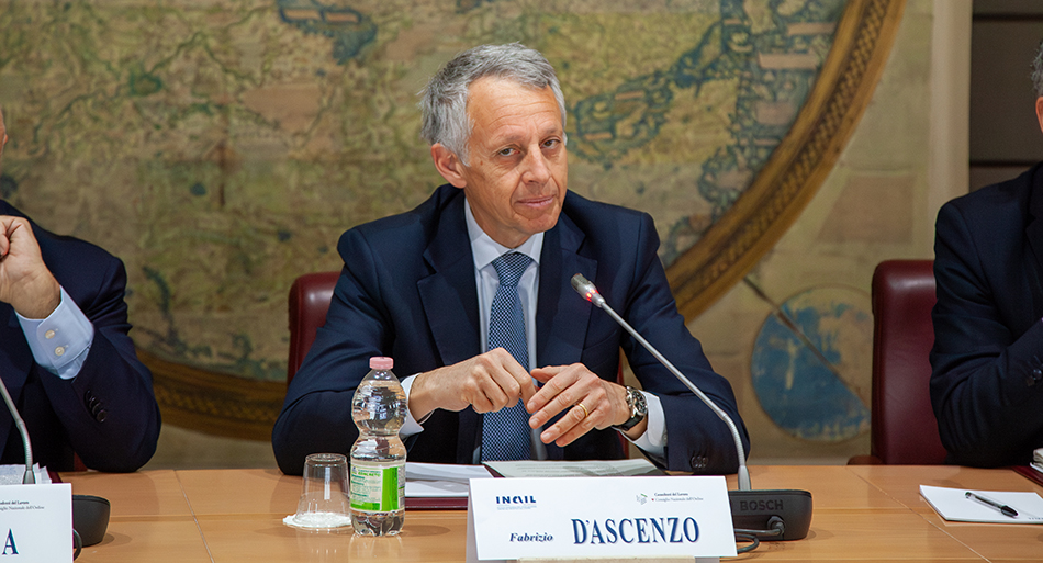 Fabrizio D'Ascenzo - presidente Inail