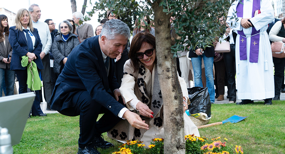 Marcello Fiori, direttore generale Inail insieme a Caterina Grillone, consigliere di amministrazione Inail
