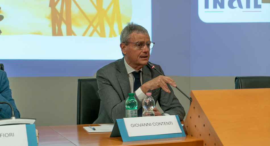 Giovanni Contenti - direttore centrale Ricerca Inail