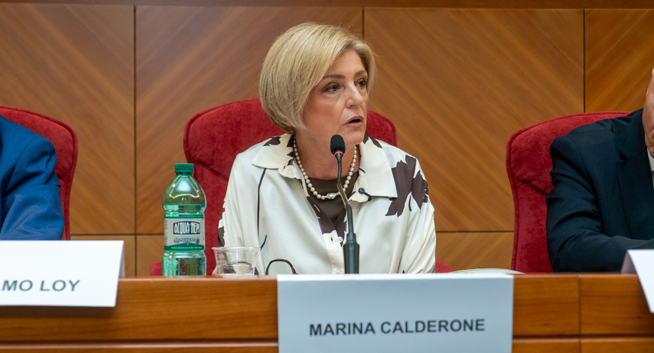 Marina Calderone - ministro del Lavoro e delle Politiche Sociali