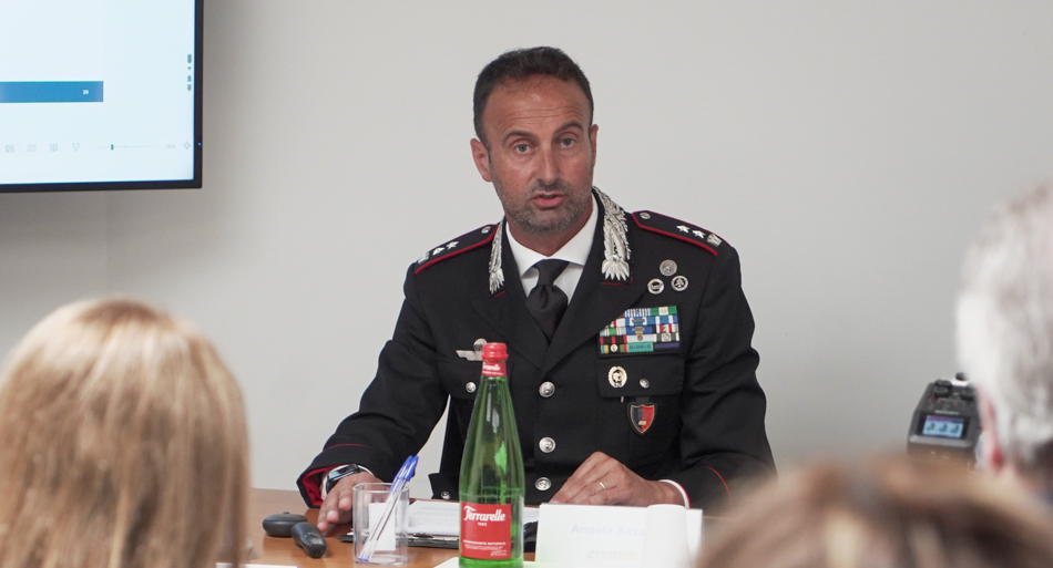 ten. col. Pier Giuseppe Zago - comandante gruppo Carabinieri tutela del lavoro Roma
