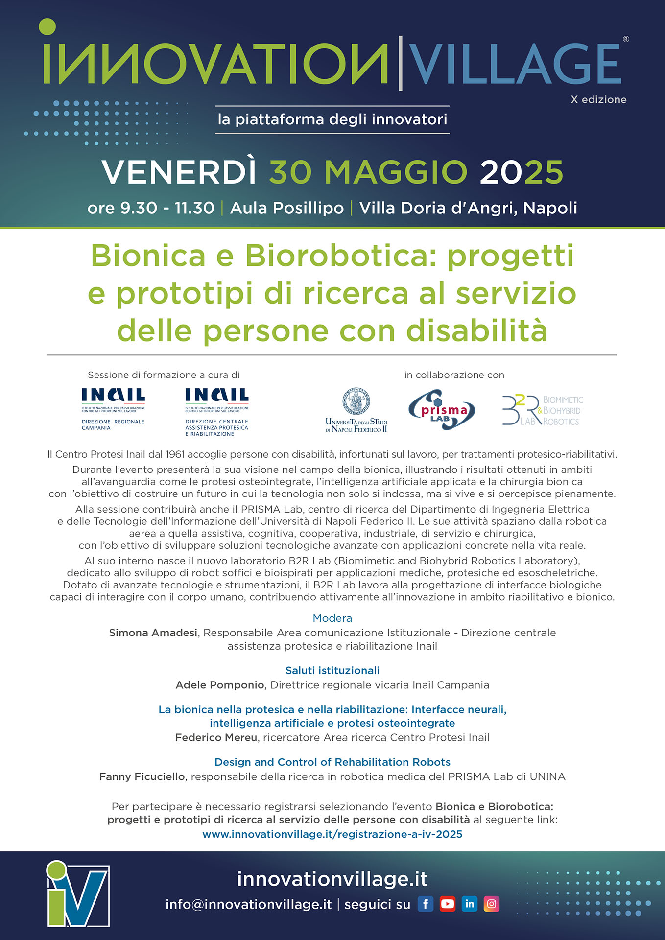 “Bionica e biorobotica: progetti e prototipi di ricerca al servizio delle persone con disabilità” -0