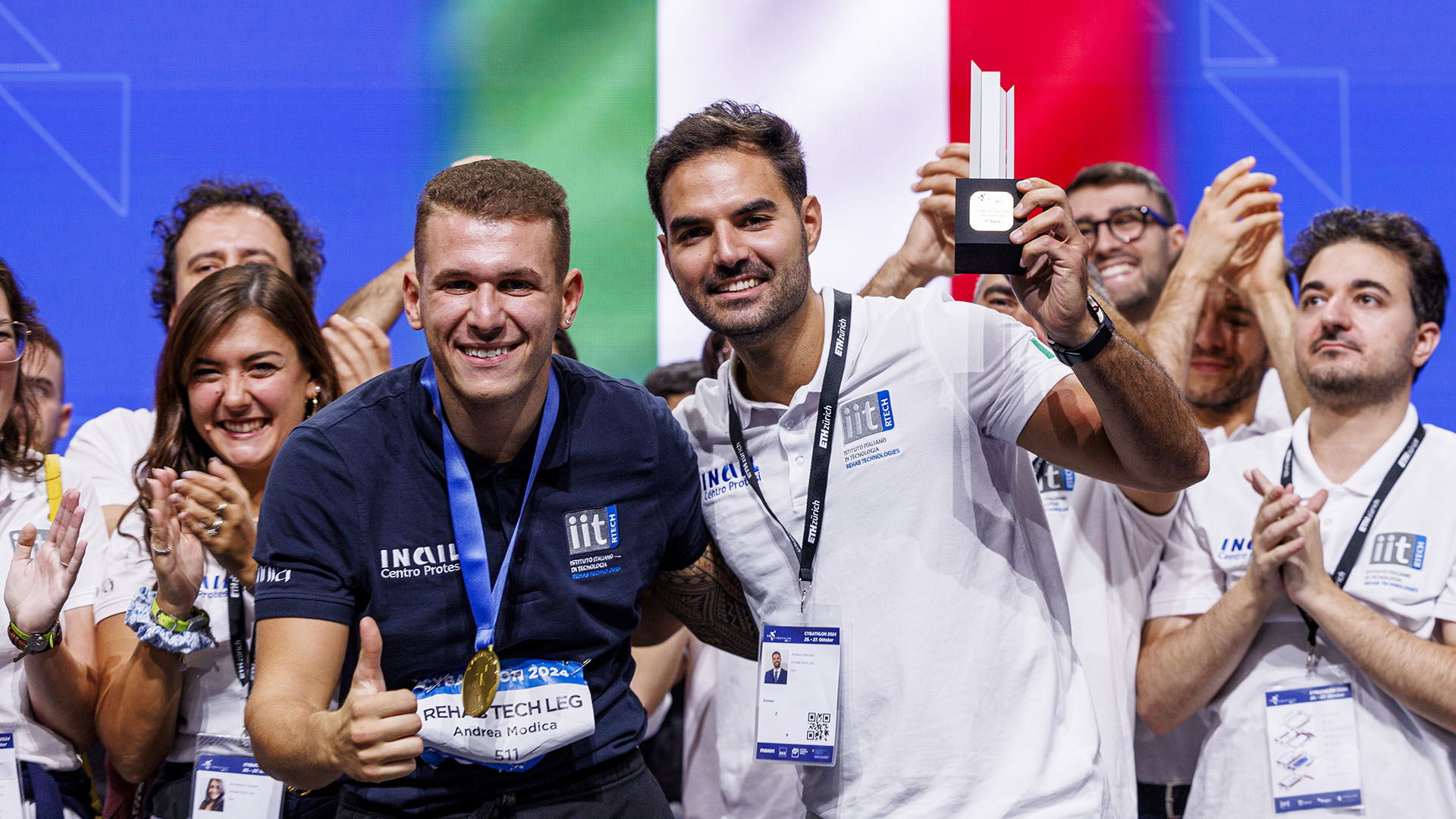 Il prototipo Omnia di IIT e Centro Protesi Inail vince il Cybathlon 2024 -3