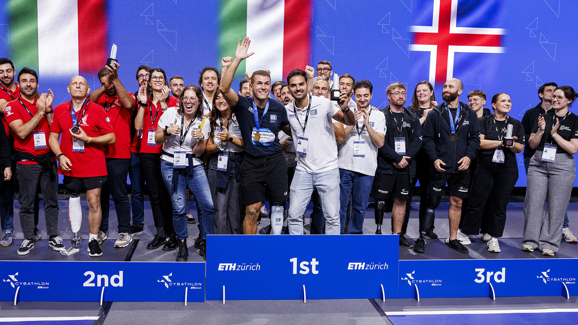 Il prototipo Omnia di IIT e Centro Protesi Inail vince il Cybathlon 2024 -4