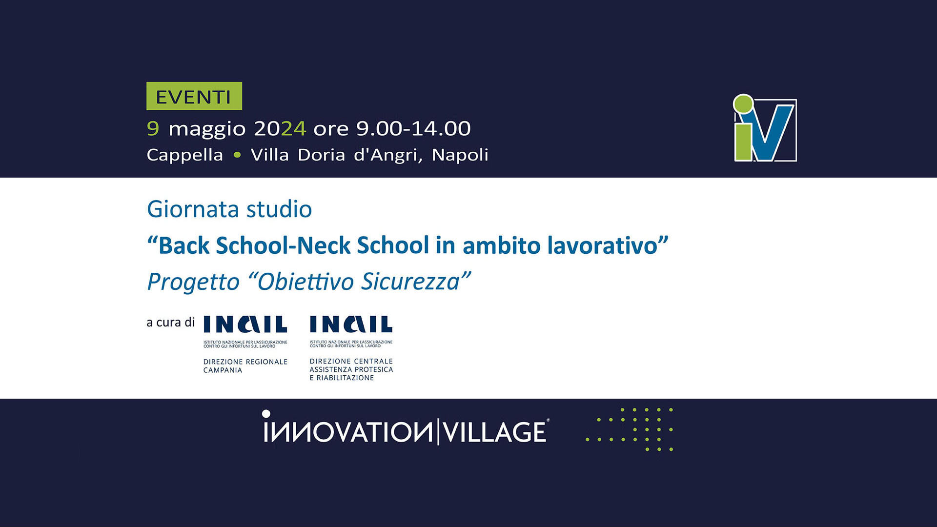 La tecnica “Back School Neck School” a Innovation Village 2024-0