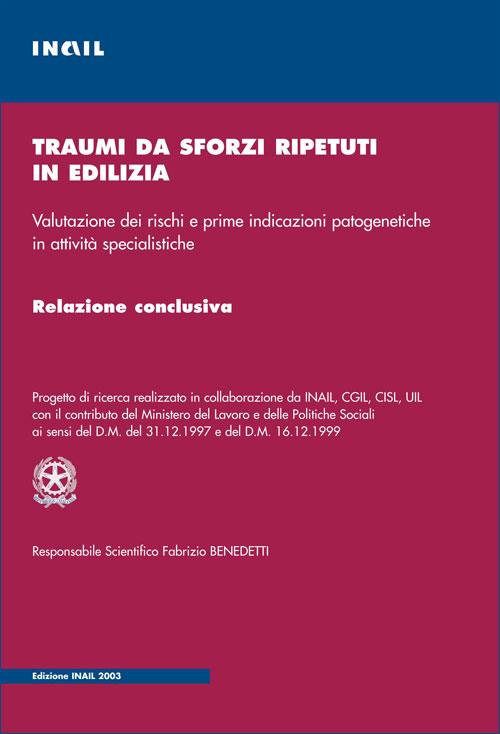 Immagine Traumi da sforzi ripetuti in edilizia 
