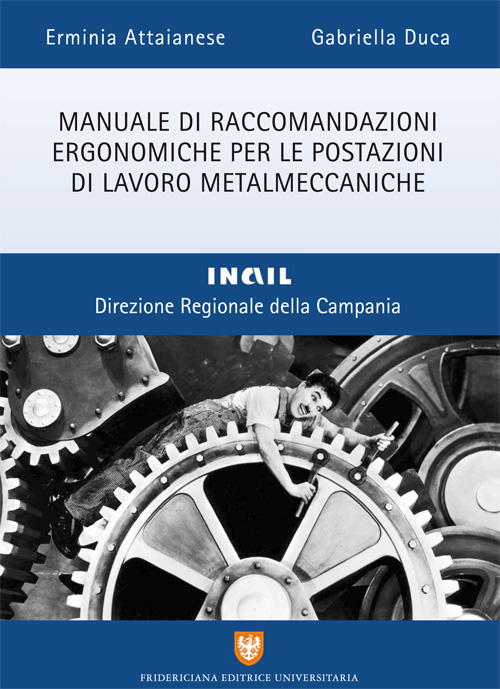 Immagine Manuale di raccomandazioni ergonomiche per le postazioni di lavoro metalmeccaniche