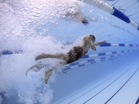 Immagine gara nuoto
