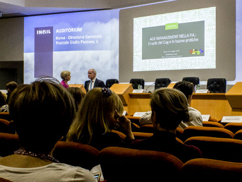 Age management nella PA, all’Inail il seminario sul ruolo del Cug e le buone pratiche
