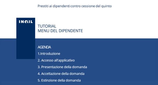 Video tutorial - Prestiti ai dipendenti