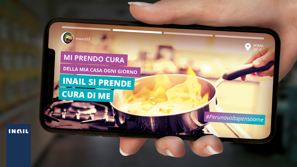 #Perunavoltapensoame - Campagna di comunicazione contro gli infortuni domestici 2019