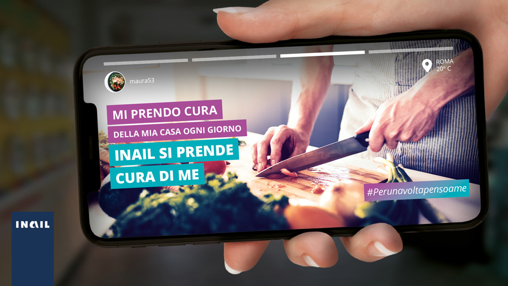 #Perunavoltapensoame - Campagna di comunicazione contro gli infortuni domestici 2019