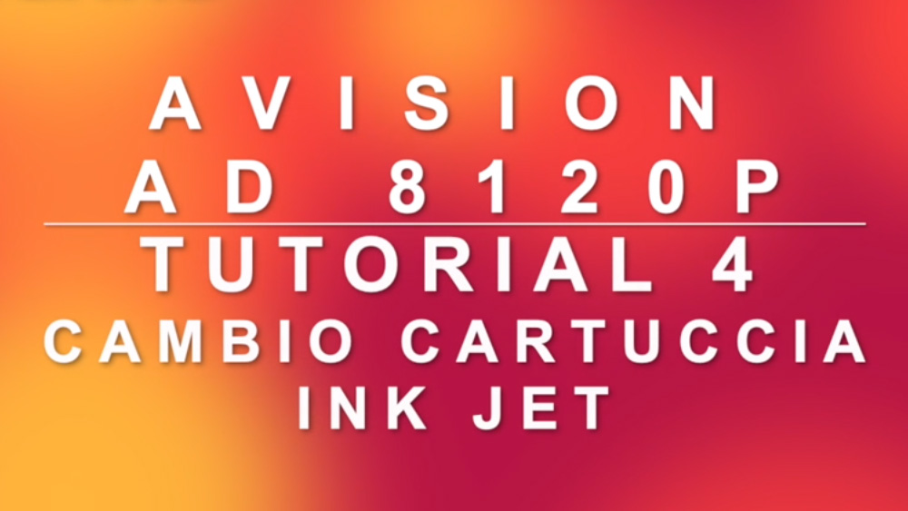Cambio cartuccia ink-jet